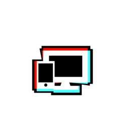Icône illustrant la conception de sites web réactifs, adaptée aux mobiles, tablettes et ordinateurs